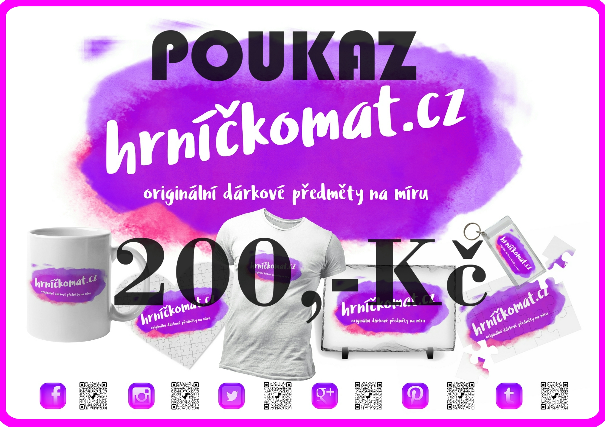 POUKÁZKA ( zaslání na email)